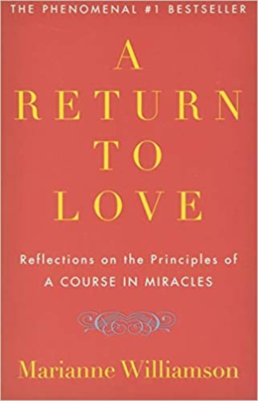 Book cover for "A Return to Love" by Marianne Williamson