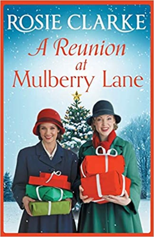 Book cover for "A Reunion at Mulberry Lane" by Rosie Clarke