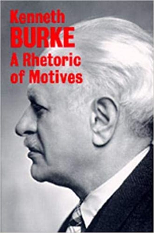 Book cover for "A Rhetoric of Motives" by Kenneth Burke