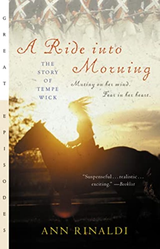 Book cover for "A Ride into Morning" by Ann Rinaldi
