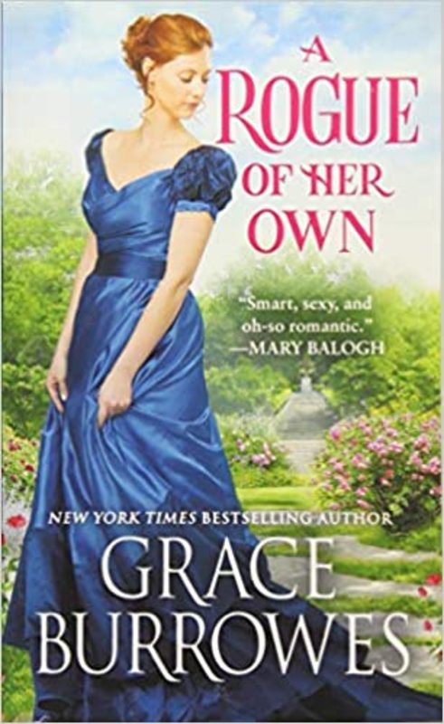Book cover for "A Rogue of Her Own" by Grace Burrowes