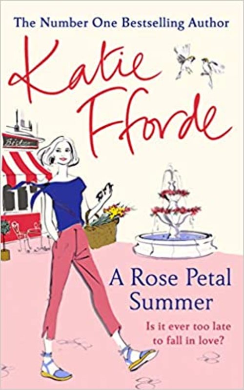Book cover for "A Rose Petal Summer" by Katie Fforde