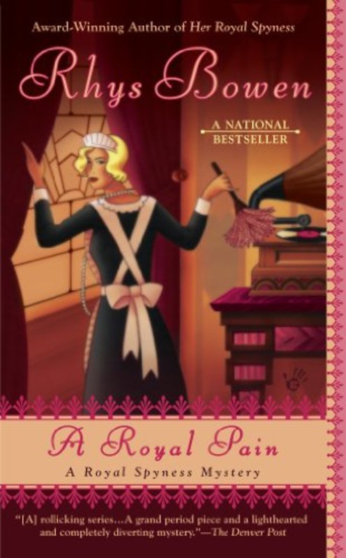 Book cover for "A Royal Pain" by Rhys Bowen