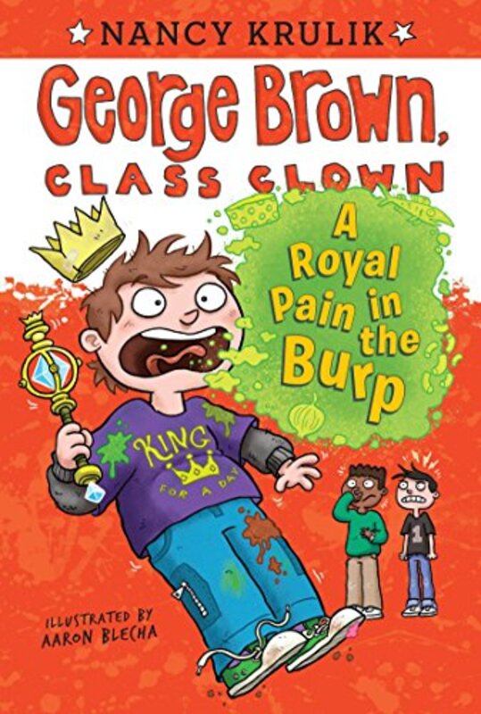 Book cover for "A Royal Pain in the Burp" by Nancy Krulik