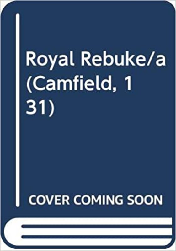 Book cover for "A Royal Rebuke" by Barbara Cartland
