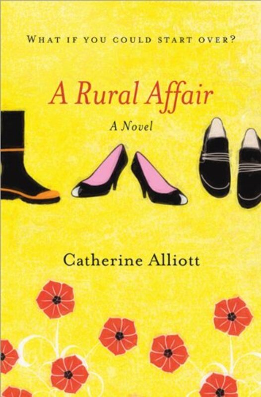 Book cover for "A Rural Affair" by Catherine Alliott