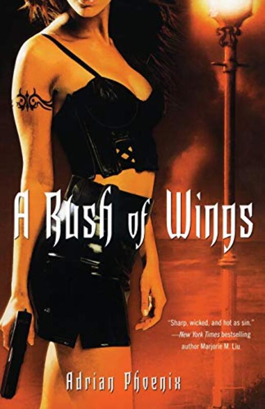Book cover for "A Rush of Wings" by Adrian Phoenix