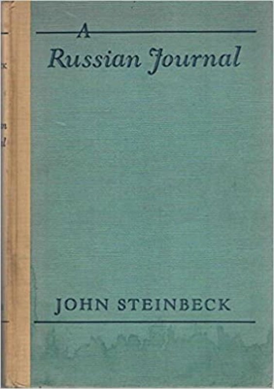 Book cover for "A Russian Journal" by John Steinbeck
