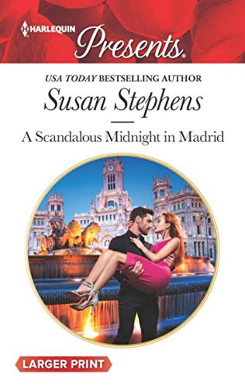 Book cover for "A Scandalous Midnight in Madrid" by Various