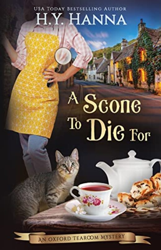 Book cover for "A Scone to Die For" by HY Hanna