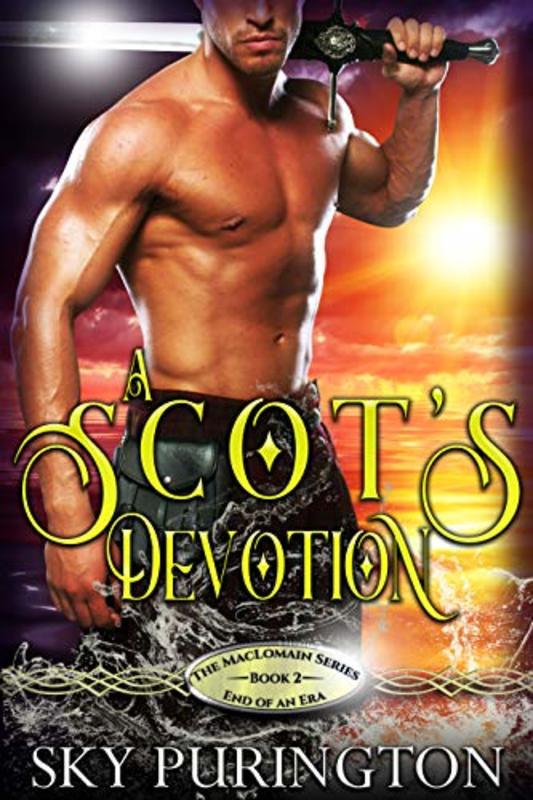 Book cover for "A Scot's Devotion" by Sky Purington