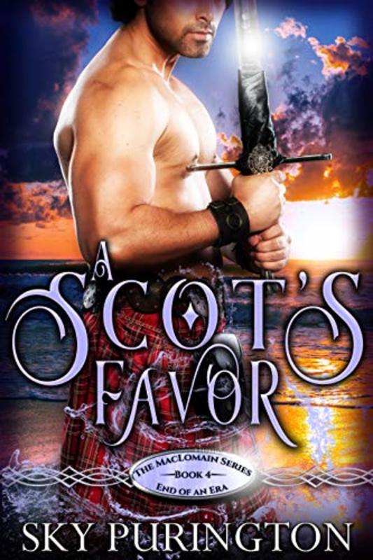 Book cover for "A Scot's Favor" by Sky Purington