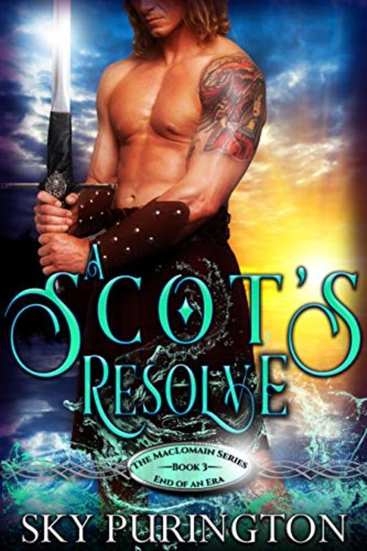 Book cover for "A Scot's Resolve" by Sky Purington