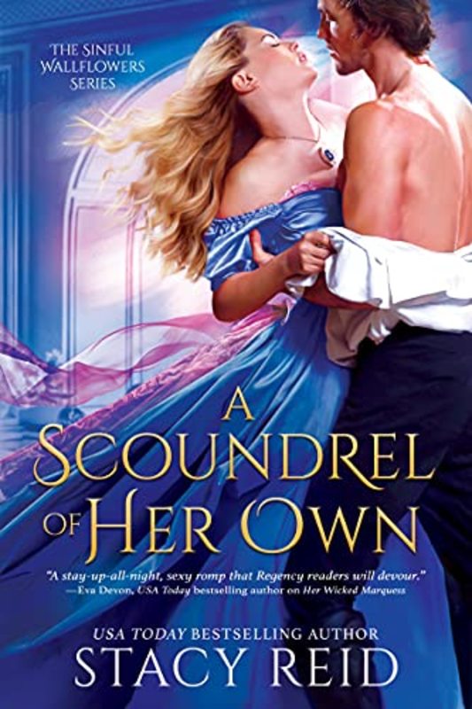 Book cover for "A Scoundrel of Her Own" by Stacy Reid