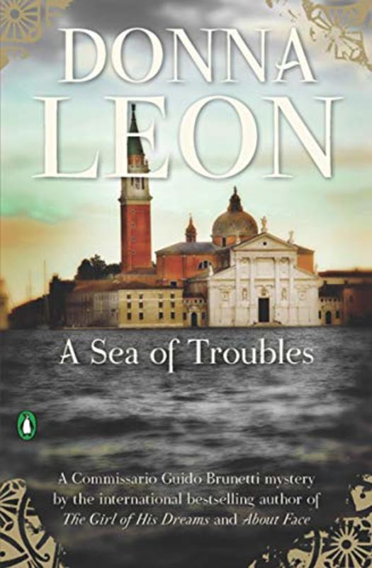 Book cover for "A Sea of Troubles" by Donna Leon