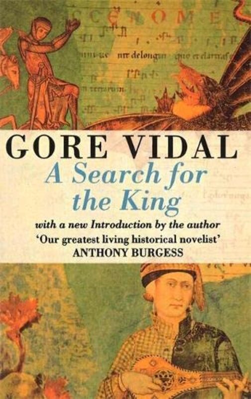 Book cover for "A Search for the King" by Gore Vidal