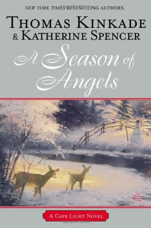 Book cover for "A Season of Angels" by Thomas Kinkade