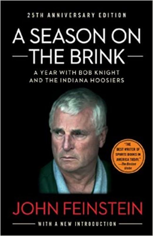 Book cover for "A Season on the Brink" by John Feinstein
