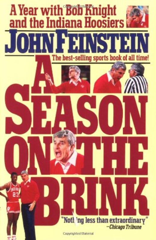Book cover for "A Season on the Brink" by John Feinstein