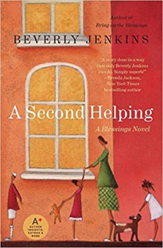Book cover for "A Second Helping" by Beverly Jenkins