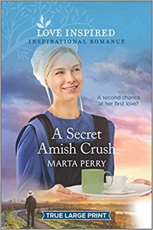Book cover for "A Secret Amish Crush" by Marta Perry