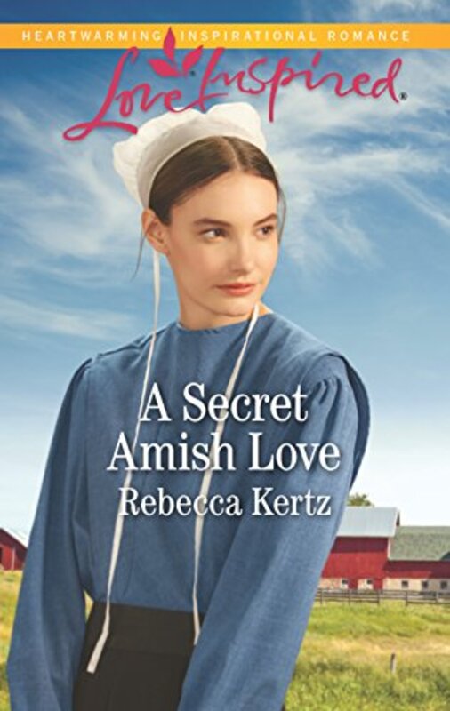 Book cover for "A Secret Amish Love" by Rebecca Kertz