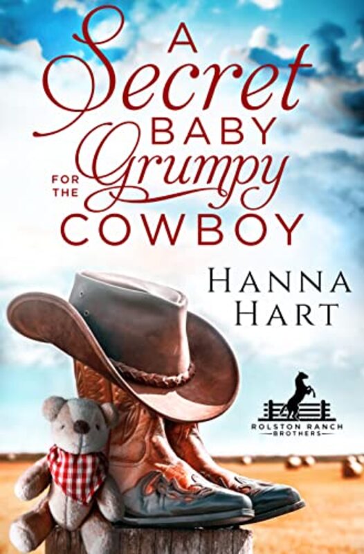 Book cover for "A Secret Baby for the Grumpy Cowboy" by Hanna Hart