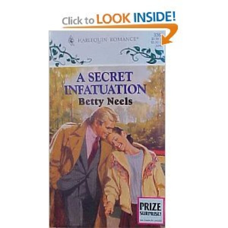Book cover for "A Secret Infatuation" by Betty Neels