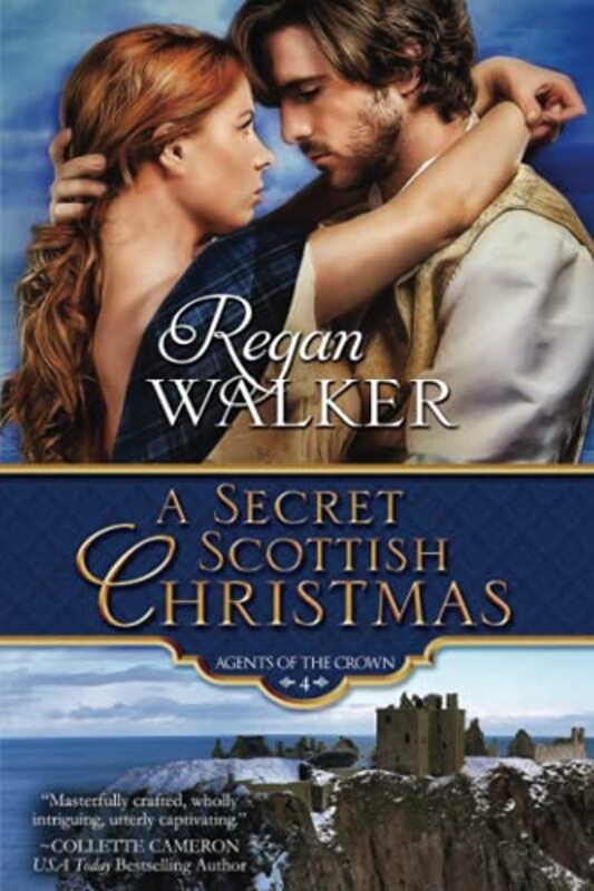 Book cover for "A Secret Scottish Christmas" by Regan Walker