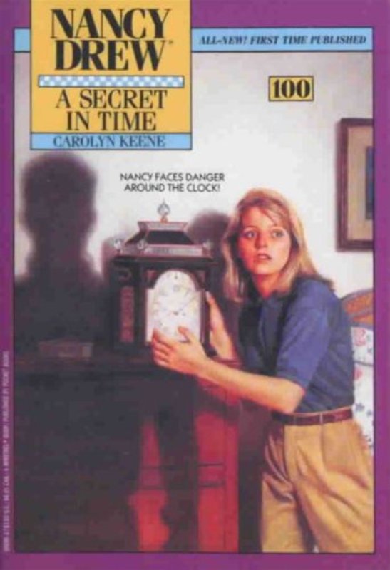 Book cover for "A Secret in Time" by Carolyn Keene