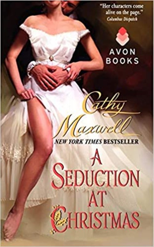 Book cover for "A Seduction at Christmas" by Cathy Maxwell
