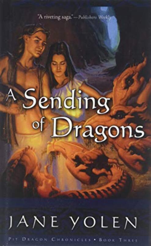 Book cover for "A Sending of Dragons" by Jane Yolen