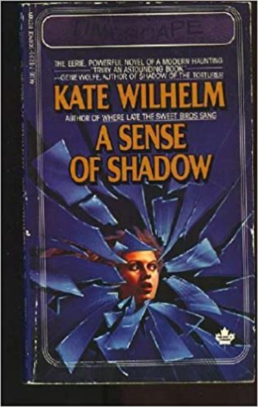 Book cover for "A Sense of Shadow" by Kate Wilhelm