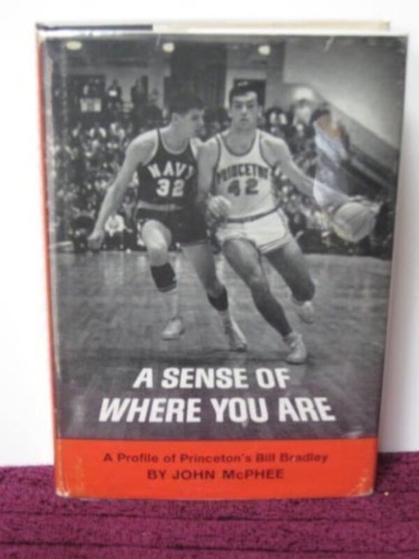 Book cover for "A Sense of Where You Are" by John McPhee