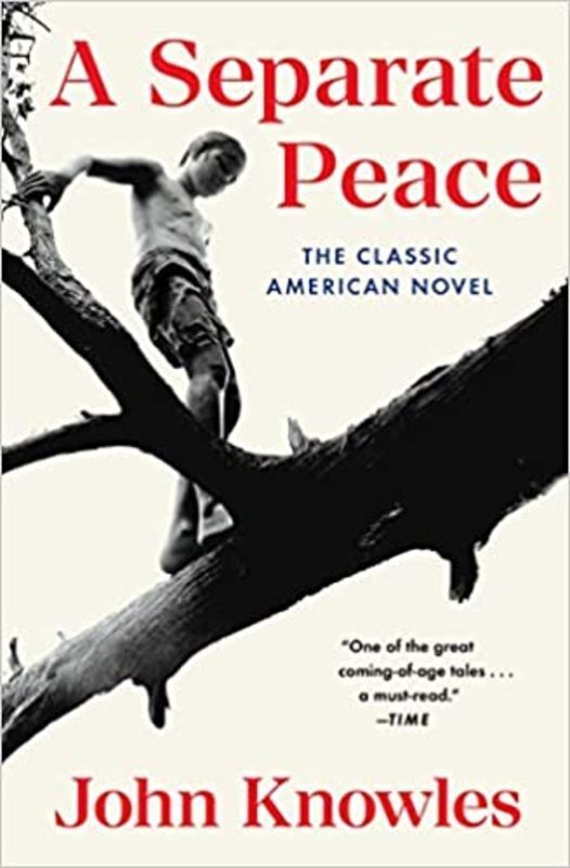 Book cover for "A Separate Peace" by John Knowles