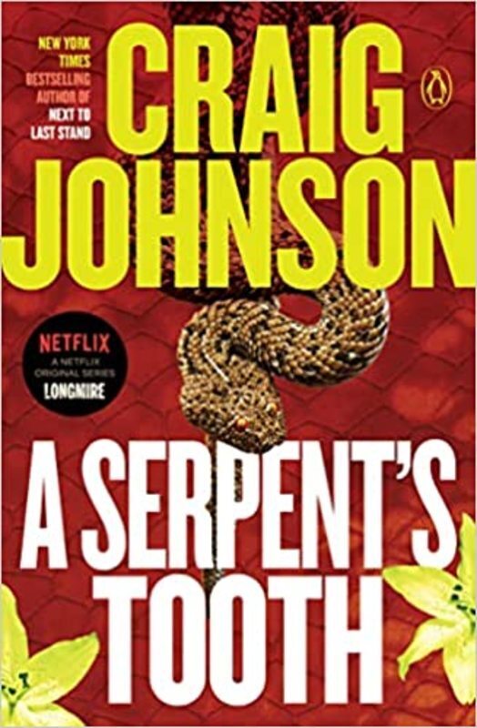 Book cover for "A Serpent's Tooth" by Craig Johnson