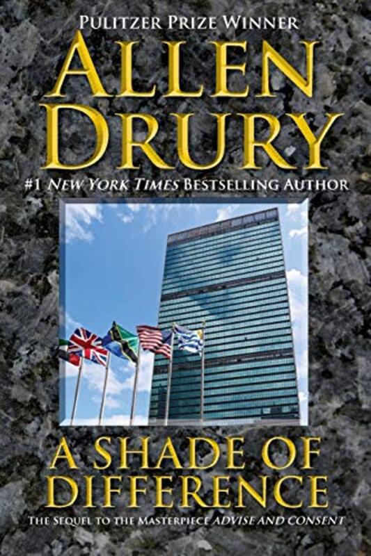 Book cover for "A Shade of Difference" by Allen Drury