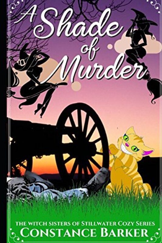 Book cover for "A Shade of Murder" by Constance Barker