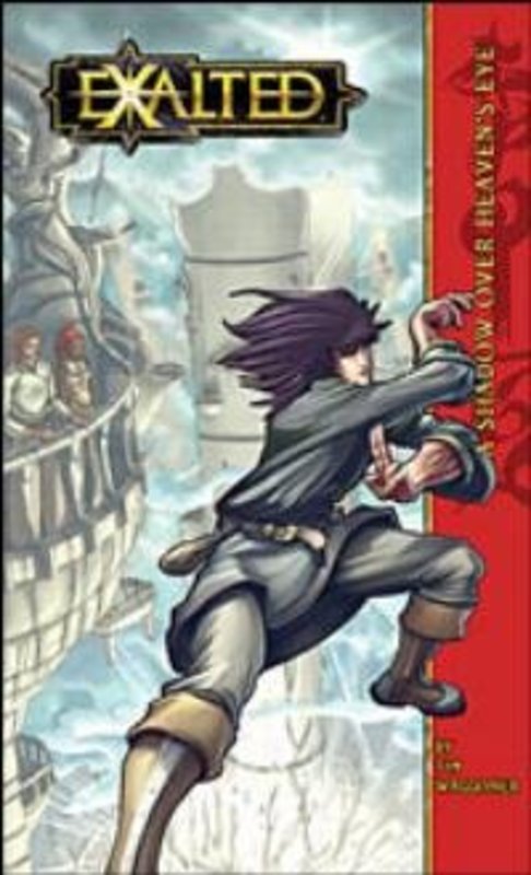 Book cover for "A Shadow Over Heaven's Eye" by Tim Waggoner