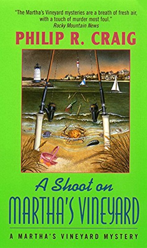 Book cover for "A Shoot on Martha's Vineyard" by Philip R Craig