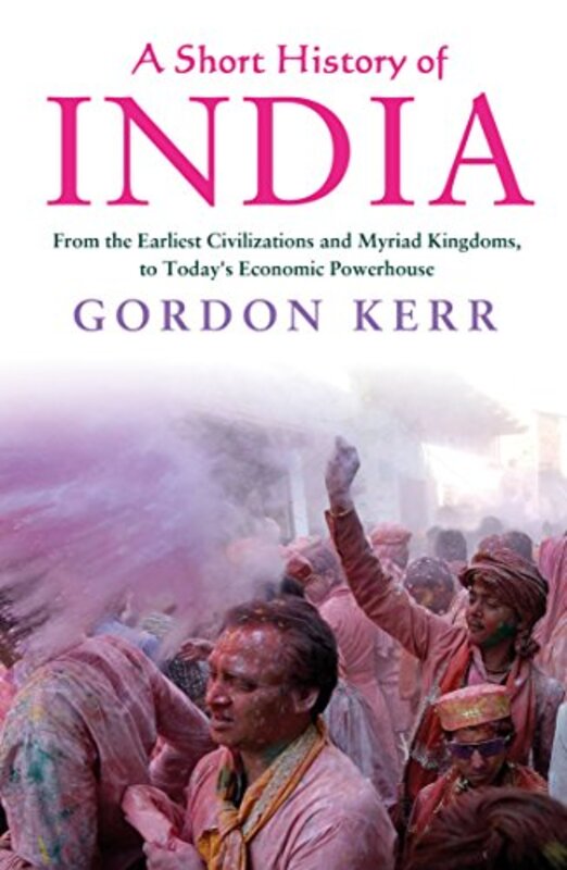 Book cover for "A Short History of India" by Gordon Kerr