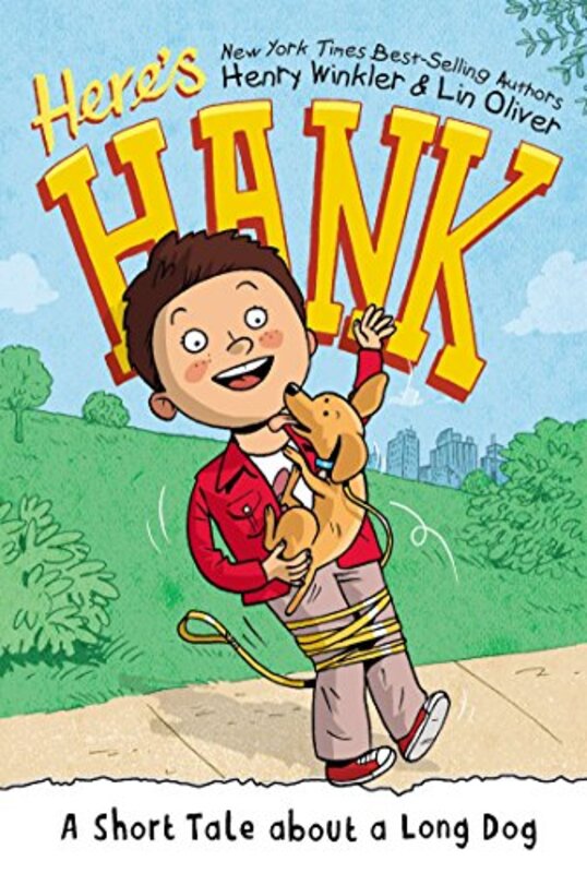 Book cover for "A Short Tale About a Long Dog" by Henry Winkler