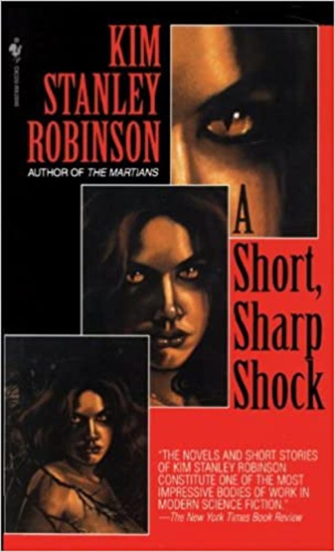 Book cover for "A Short, Sharp Shock" by Kim Stanley Robinson