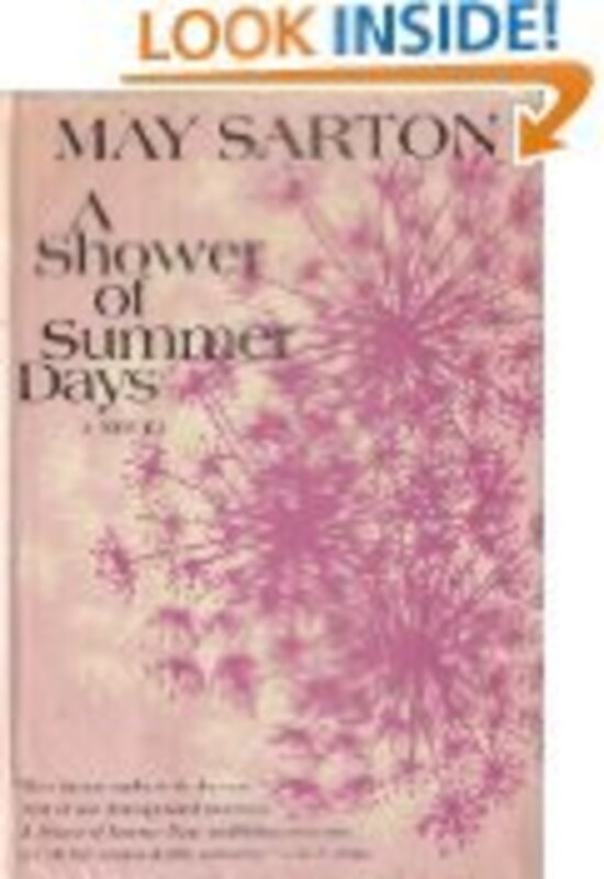 Book cover for "A Shower Of Summer Days" by May Sarton
