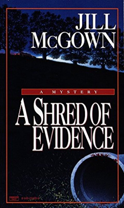 Book cover for "A Shred of Evidence" by Jill McGown
