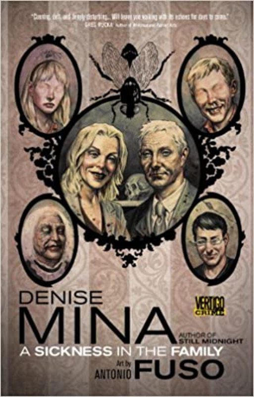 Book cover for "A Sickness in the Family" by Denise Mina