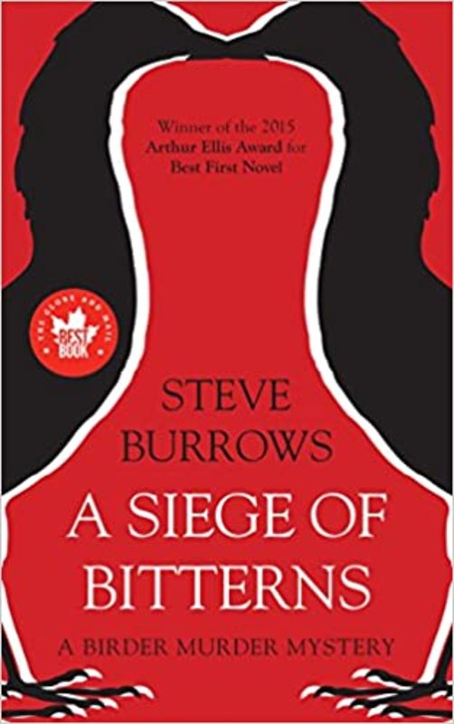 Book cover for "A Siege of Bitterns" by Steve Burrows