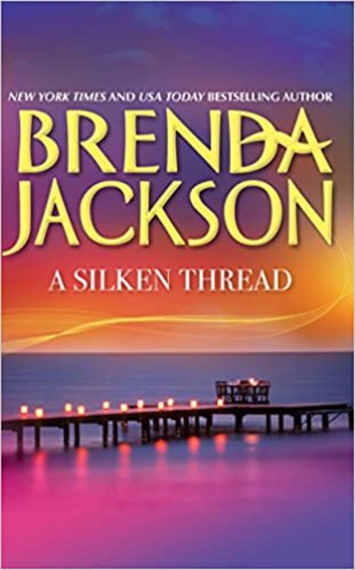 Book cover for "A Silken Thread" by Brenda Jackson