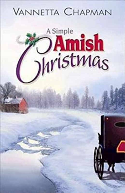 Book cover for "A Simple Amish Christmas" by Vannetta Chapman