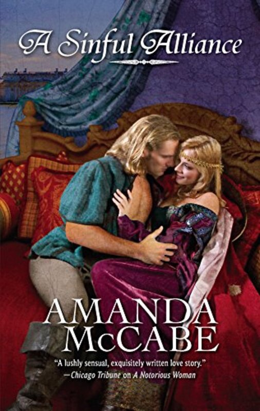 Book cover for "A Sinful Alliance" by Amanda McCabe